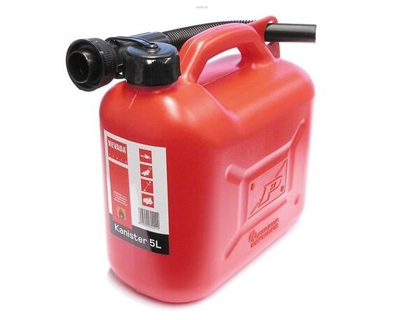Kanister do paliwa 5l czerwony