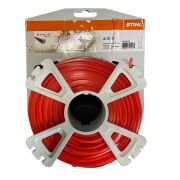 Żyłka tnąca kwadratowa 2,7mm x 65m czerwona