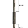Wałek napędu bębna śr.20mm x dł. 275mm LUCINA - 3